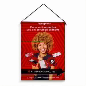 Banner Lona Front Light 240g | Impressão UV | Personalizado por m² Lona Front Light 240g Personalizado 4x0 (Colorido frente) – Impressão UV   