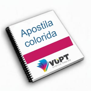 Apostila Personalizada Colorida – Impressão Rápida e Acabamento Profissional (frente e verso até 50 páginas)