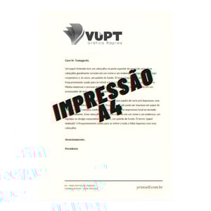 Impressão P&B A4 Offset 75g ou Offset 90g 21x29,7 1x0, 1x1  Impressão Preto e Branco 