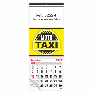 Imã de Geladeira com Bloco 8x7,8cm Ref.: 3222-F