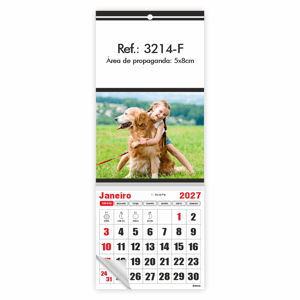 Imã de Geladeira com Bloco 8x7,8cm Ref.: 3214-F