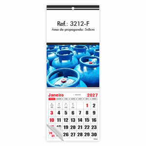 Imã de Geladeira com Bloco 8x7,8cm Ref.: 3212-F