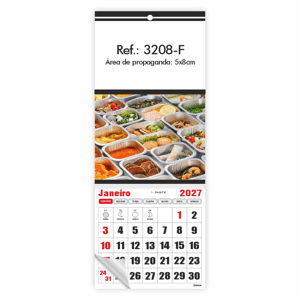 Imã de Geladeira com Bloco 8x7,8cm Ref.: 3208-F