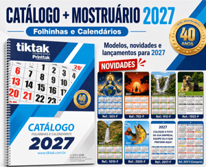 Catálogo com Kit Mostruário 2027      