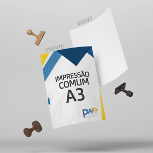 Impressão Offset - A3 - Colorido Frente Papel Offset A3 - 42x29 cm 4x0 ( Colorido Frente só Frente )   