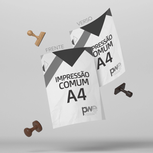 Impressão Offset - A4 - Preto e Branco Frente e Verso Papel Offset A4 - 29x21 cm 1x1 ( Preto e Branco Frente e Verso )   