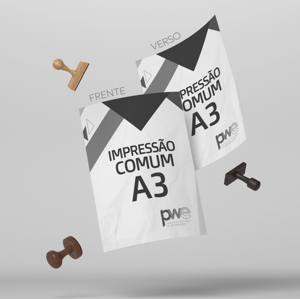 Impressão Offset - A3 - Preto e Branco Frente e Verso Papel Offset A3 - 42x29 cm 1x1 ( Preto e Branco Frente e Verso )   