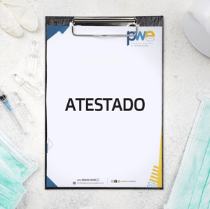 Atestado Papel Sufite 90g A5 - 21x15 cm 1x0 ( Preto e Branco só Frente )  Bloco com 100 Folhas 
