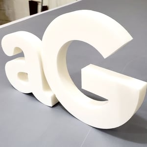 Letra Caixa PVC Expandido 20mm