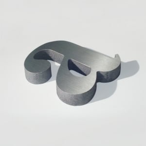 Letra Caixa PVC Expandido 10cm Altura