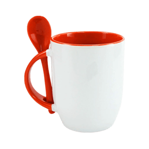 CANECA COM COLHER 325ML