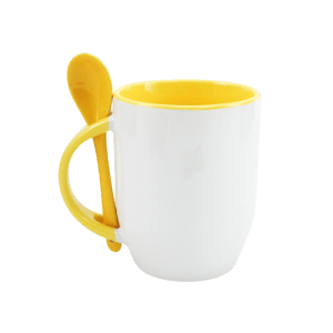 CANECA COM COLHER 325ML