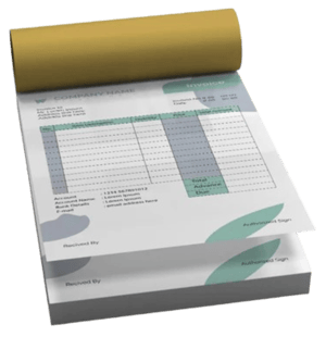 TALÃO A4 PAPEL OFFSET 75G A4 29,7X21 CM IMPRESSÃO 4x0 FOSCO CORTE RETO / BLOCAGEM NA CABEÇA 