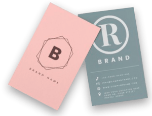 CARTÃO DE VISITA GLOSSY 240G 5X9 CM IMPRESSÃO 4X0 OU 4X4 BRILHO OU FOSCO CORTE RETO 