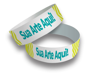 PULSEIRA PARA EVENTOS NYLON TAMANHO ÚNICO IMPRESSÃO 4x0 FOSCO  CONSULTAR CORES DISPONÍVEIS