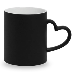 CANECA MÁGICA ALÇA CORAÇÃO CERÂMICA CILÍNDRICA 4x0 LAMINAÇÃO BRILHO OU FOSCO  ENVIE SUAS INFORMAÇOES PELO NOSSO WHATSAPP