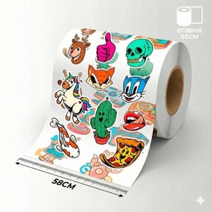 Adesivo DTF TÊXTIL - Metro Linear