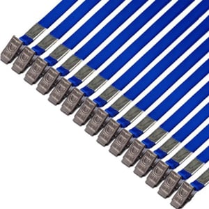 Cordão Liso para crachá - 9mm
