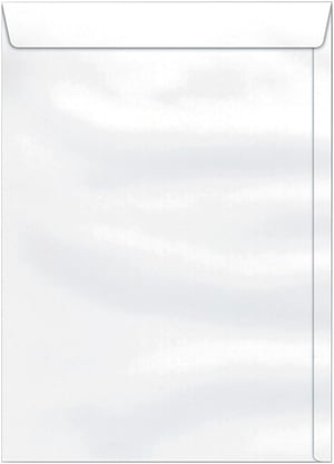 Envelope Saco Branco Papel Sulfite 75g Envelope Saco 23x33cm / A4 Branco / Sem impressão  Modelo Padrão 