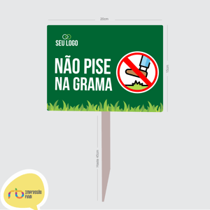 Placas de Jardim