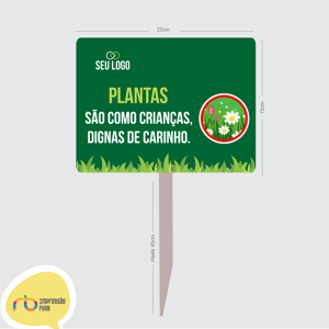 Placas de Jardim