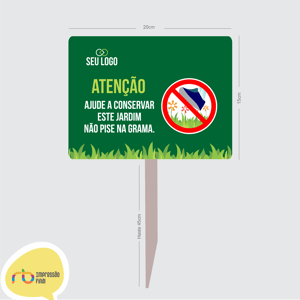 Placas de Jardim