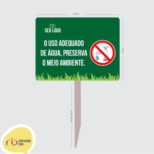 Placas de Jardim
