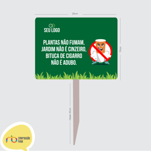 Placas de Jardim