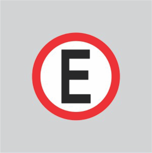 Placa Estacione