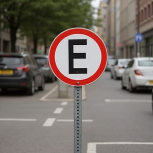 Placa Estacione PVC 2mm 30X30CM 4x0   