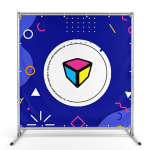 Lona 380g Fosca com Ilhós • Lona 380g Fosca • Personalizado • 4x0 Cores • Sem Revestimento • Reforço + Ilhós • Trama 300x500