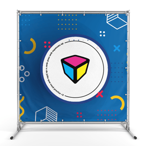 Lona 280g Fosca com Ilhós • Lona 280g Fosca • Personalizado • 4x0 Cores • Sem Revestimento • Reforço + Ilhós • Trama 200x300