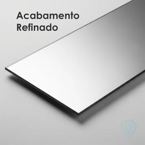 Corte a Laser - Acrílico Espelhado Prata