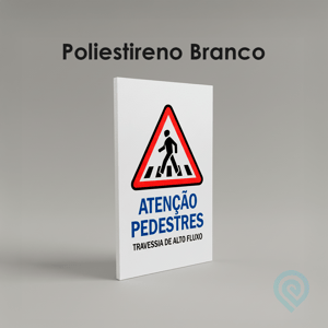 Corte a Laser - Chapa de PS (Poliestireno) Branco