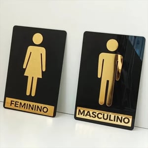 Corte a Laser - Acrílico Espelhado Dourado