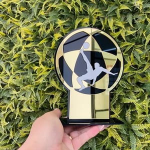 Corte a Laser - Acrílico Espelhado Dourado