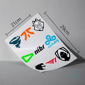 Cartela A4 - DTF Têxtil Poliamida