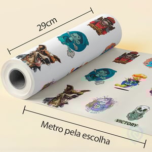 Rolo Metro Linear - DTF Têxtil Poliamida