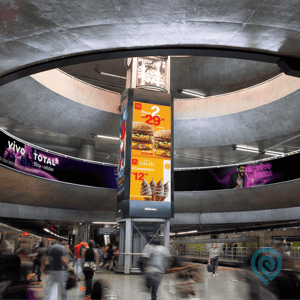 Lona Backlight - Com reforço + ilhós