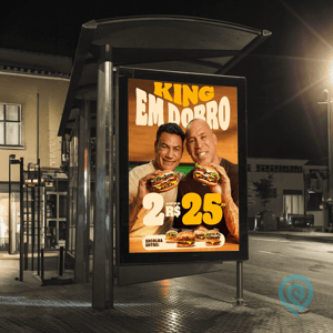 Lona Backlight - Com reforço + ilhós