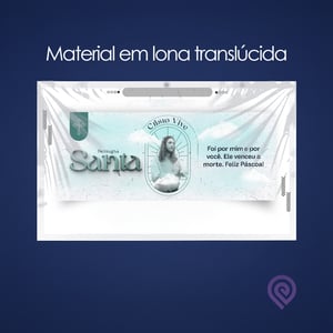 Lona Backlight - Sob medida