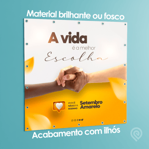 Lona com Ilhós 440g -