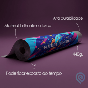 Lona Impressão Digital 440g - Sob Medida