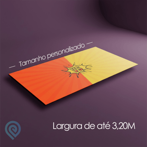 Lona Impressão Digital 440g - Sob Medida