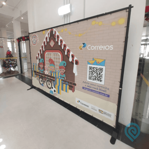 Lonas para Backdrop - Com reforço + ilhós