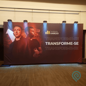 Lonas para Backdrop - Com reforço + ilhós