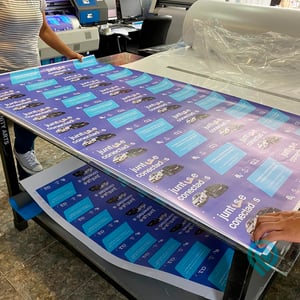 Adesivo Branco Personalizado - m²