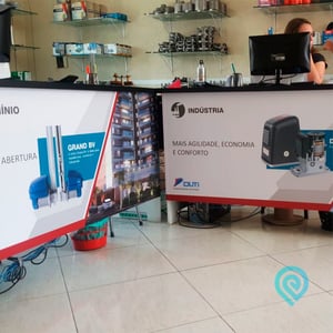 Adesivo Branco Personalizado - m²