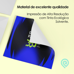 Adesivo Branco Personalizado - m²