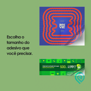 Adesivo Transparente Invertido - Cola Na Impressão
